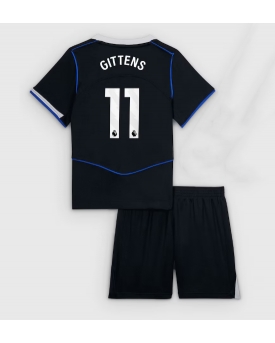 Chelsea Jamie Gittens #11 Maglia Gara Terza Repliche 2025-26 Bambino Maniche Corte